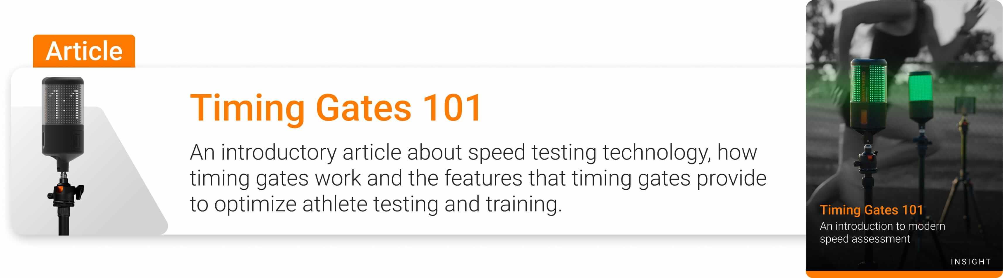 Timing Gates 101