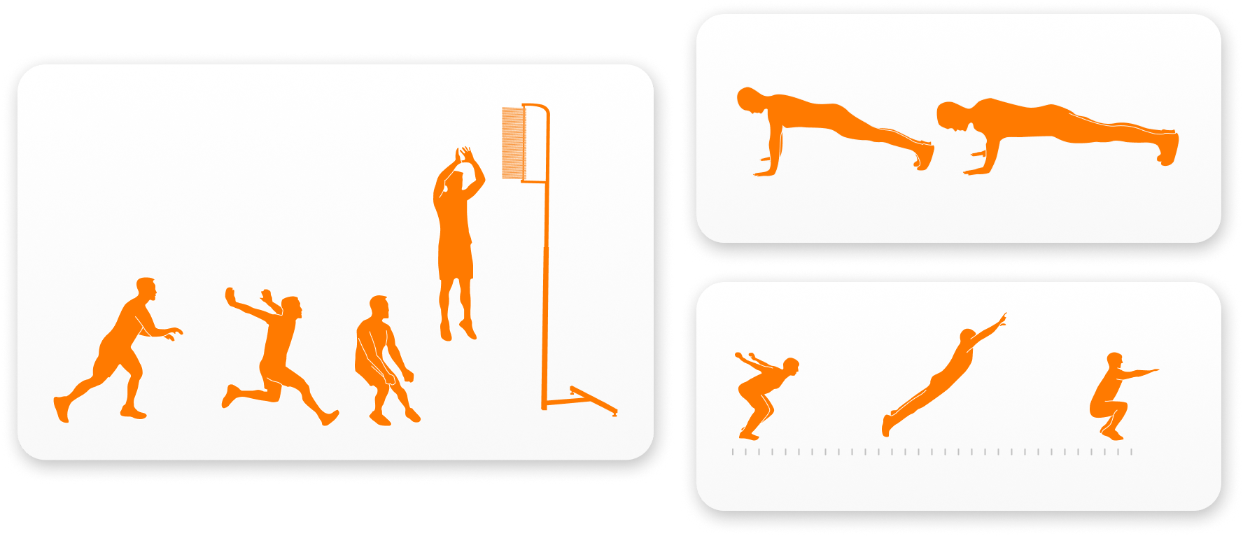 Common low-technology testing options include the vertical approach jump, push-up test and broad jump.