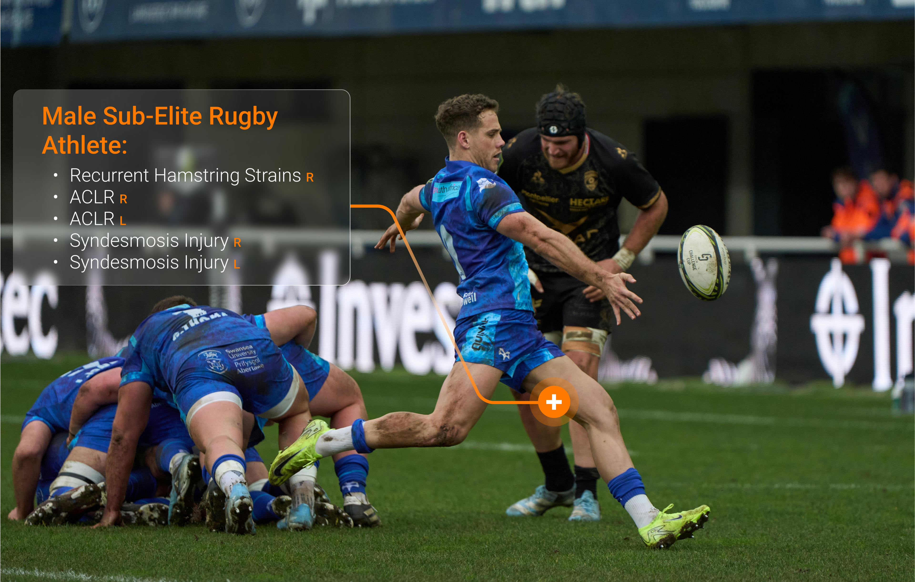 A long history of injuries added layers of complexity to the athlete’s rehab.
