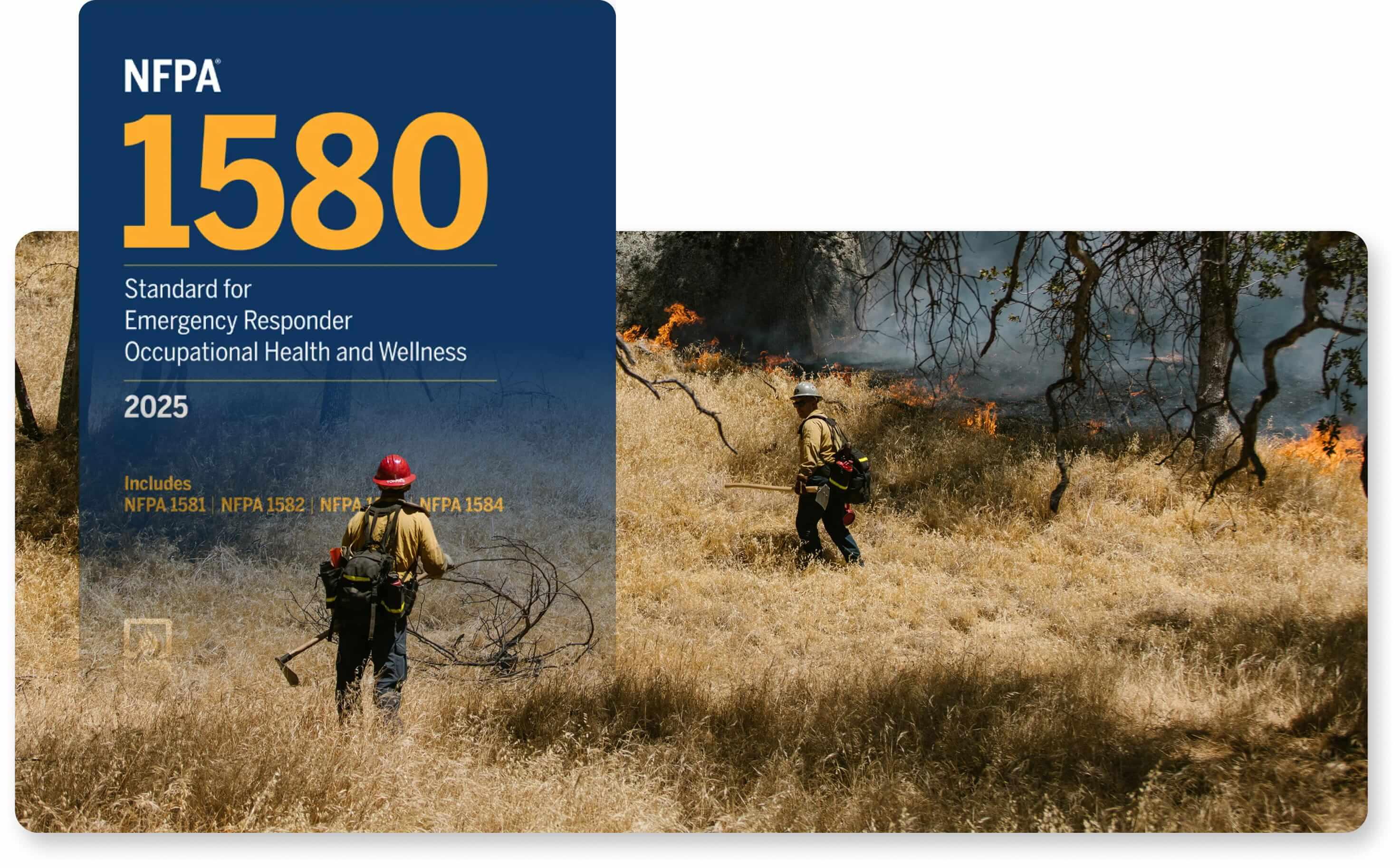NFPA 1580 emphasizes structured monitoring and assessment, recommending medical, aerobic capacity and strength monitoring to establish a firefighter’s baseline measures and compare them against recognized standards and norms.