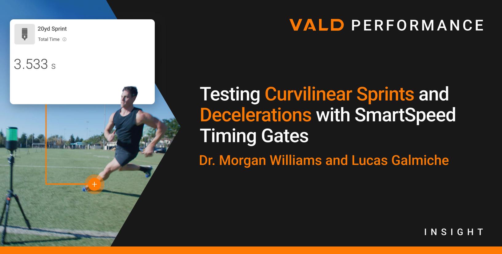 Testing Curvilinear Sprints and Decelerations with SmartSpeed Timing Gates