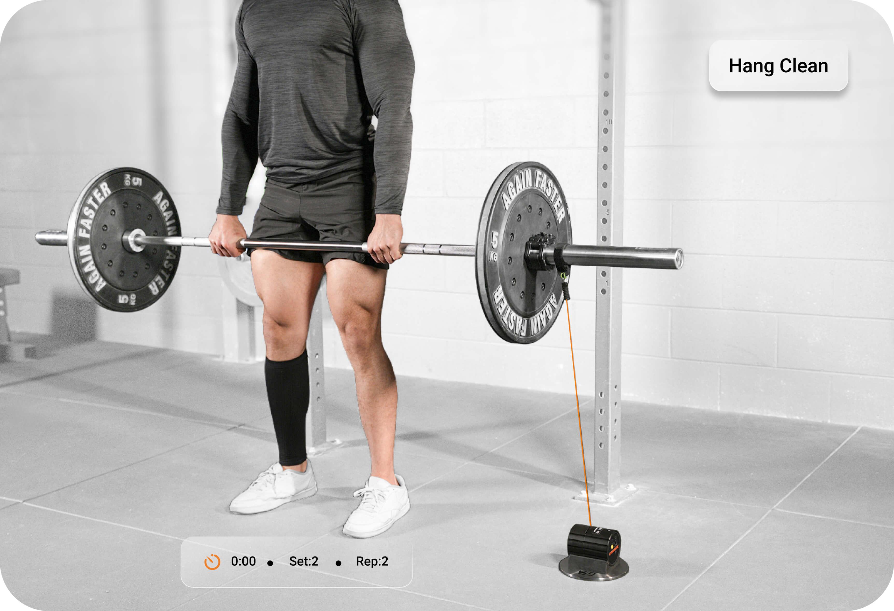 High-velocity triple-extension lifts, such as the hang clean, carry over very well to CMJ performance, and practitioners can amplify training outcomes using velocity-based training devices like GymAware.