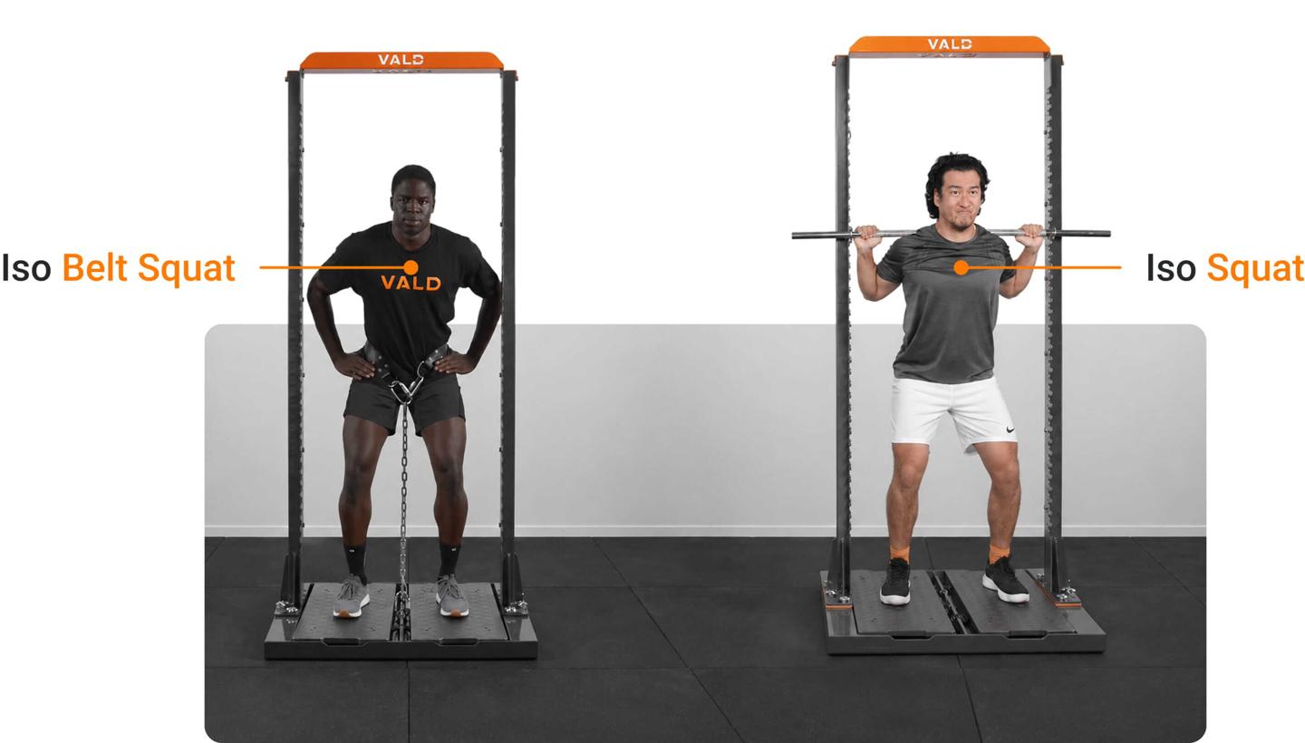 Vald Isometric Rack Recalibrating DSI with the Isometric Belt Squat | VALD Performance