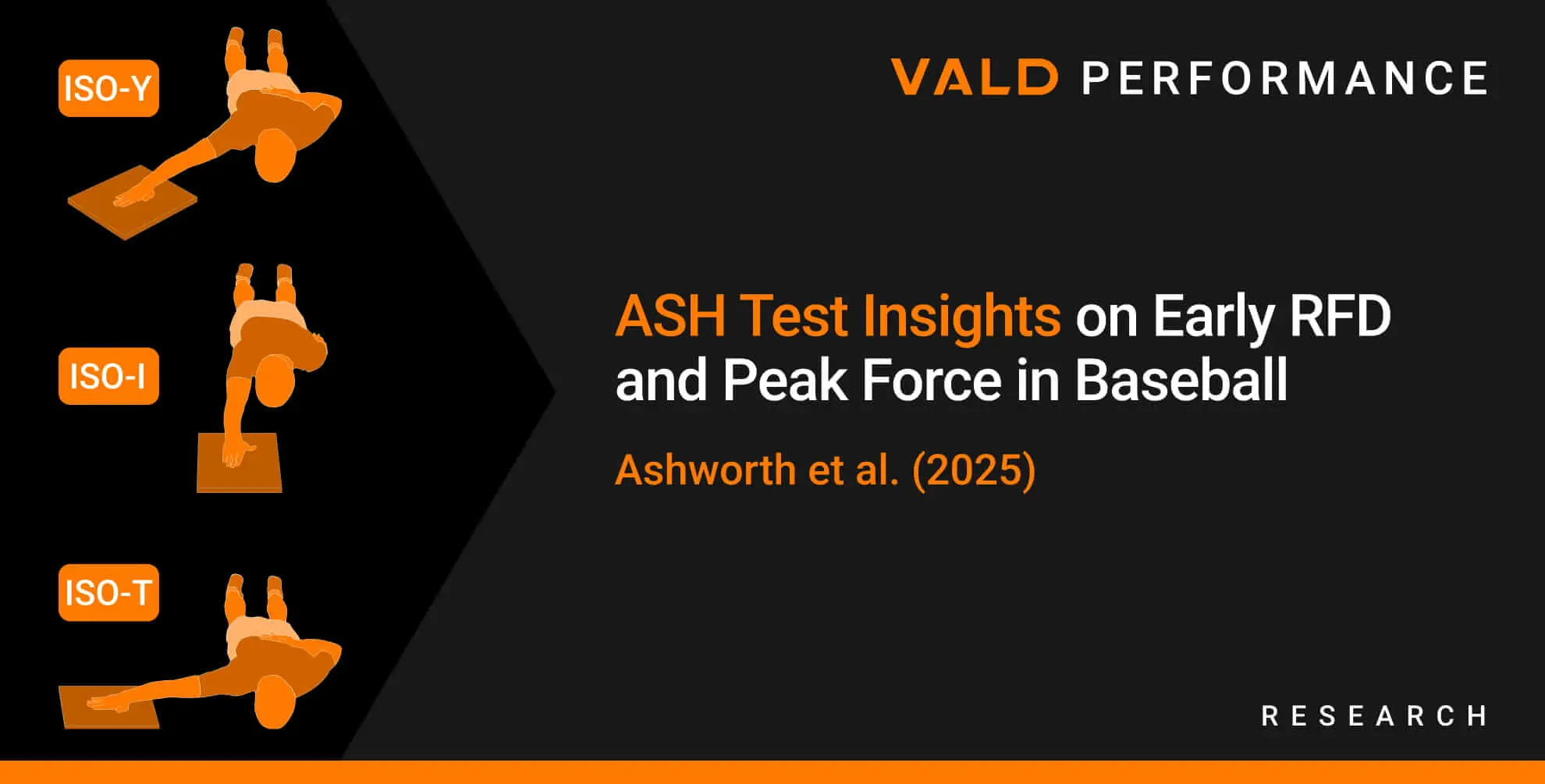 ASH Test Insights on Early RFD and Peak Force in Baseball Banner