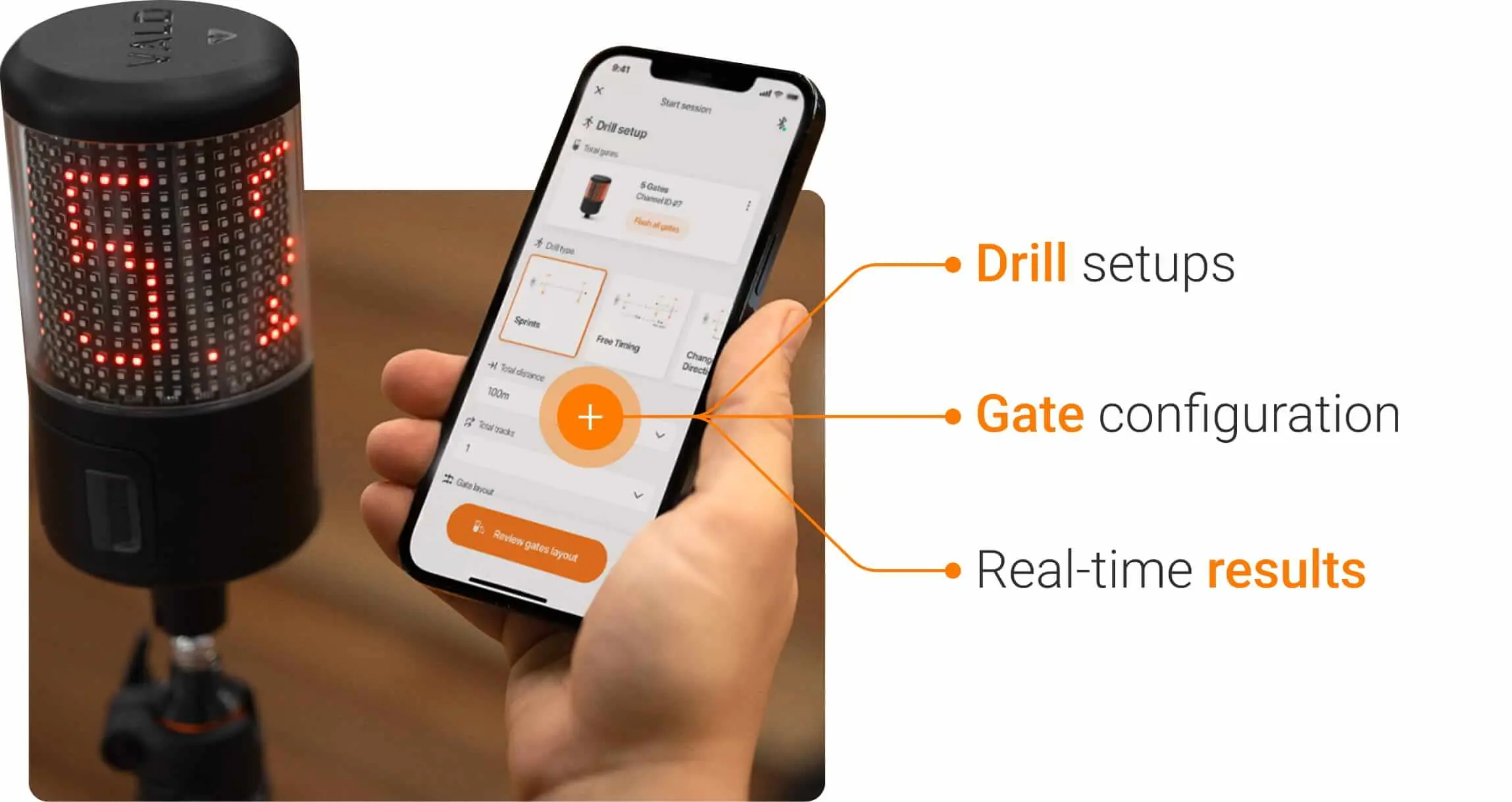 UI features and options within the SmartSpeed Plus app.