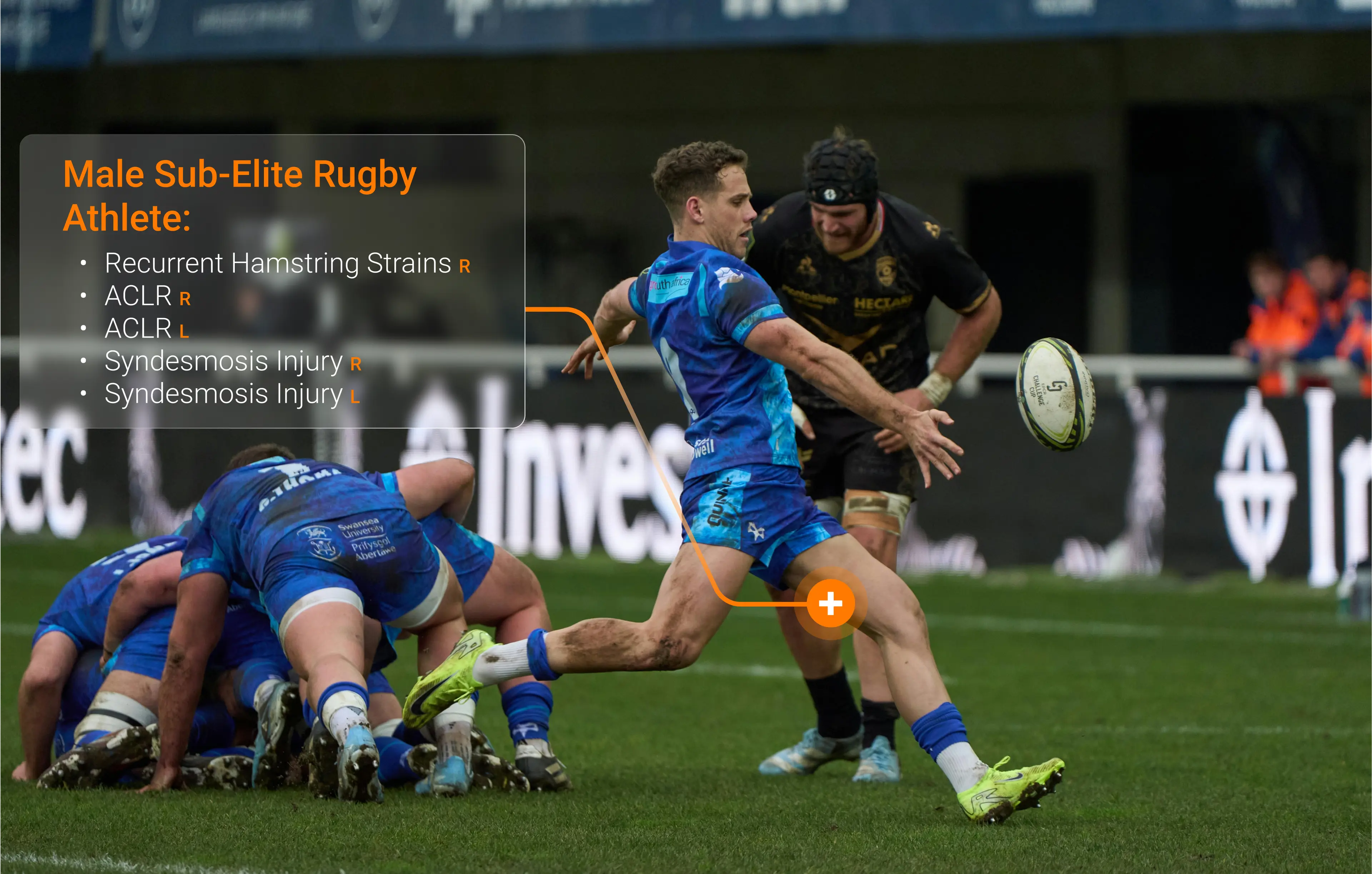 A long history of injuries added layers of complexity to the athlete’s rehab.