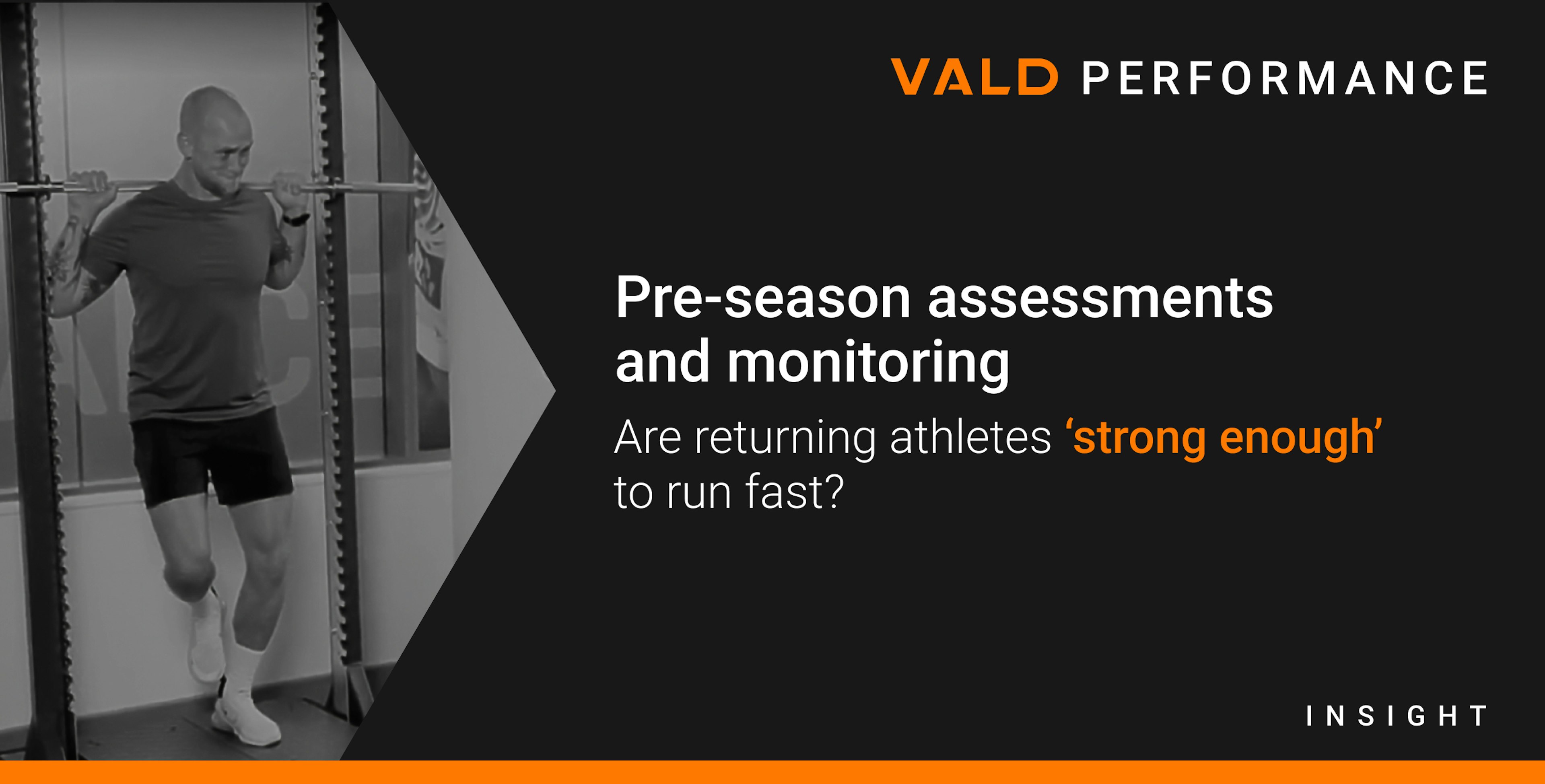 Feature Image - Pre-season assessments and monitoring.
