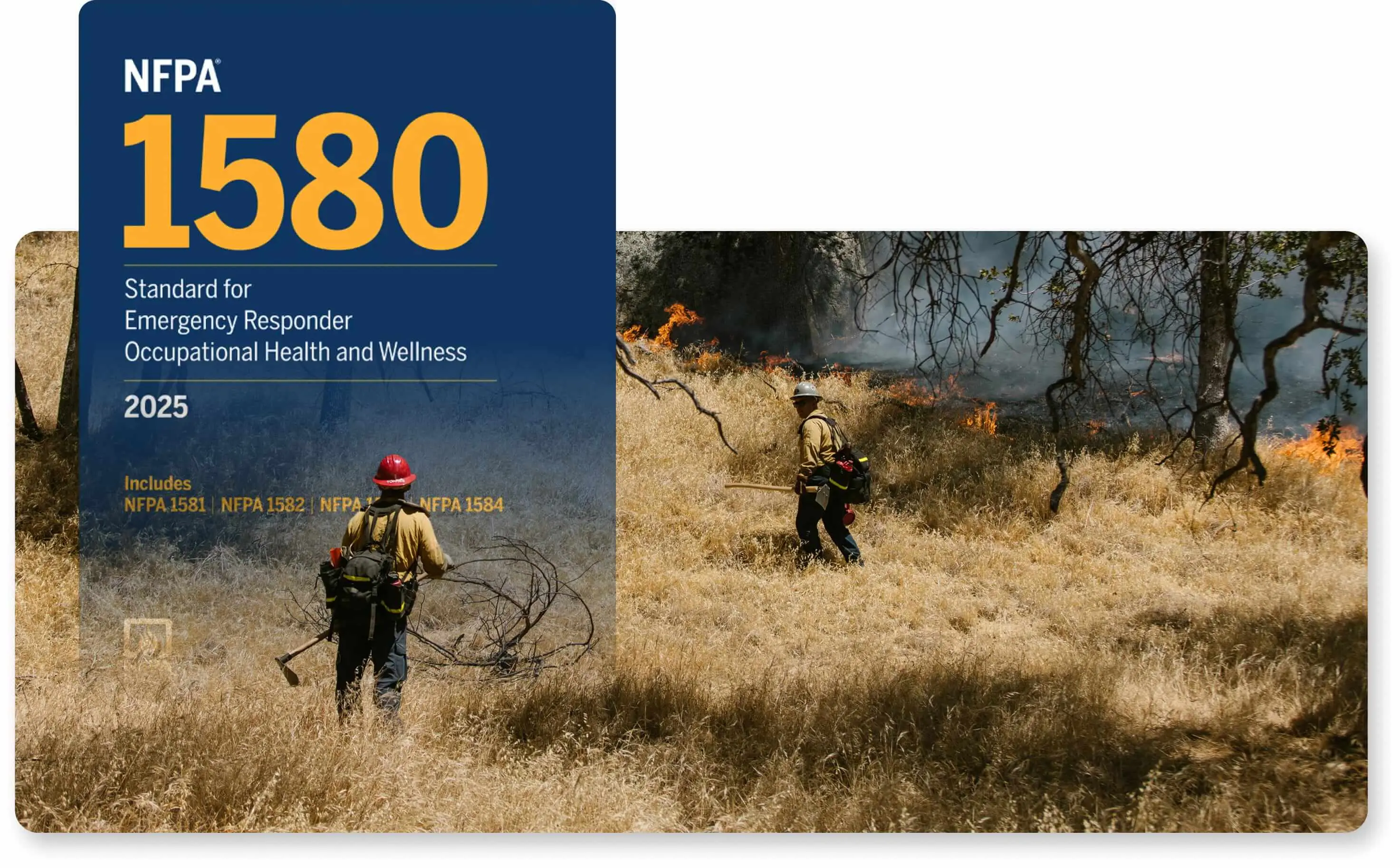 NFPA 1580 emphasizes structured monitoring and assessment, recommending medical, aerobic capacity and strength monitoring to establish a firefighter’s baseline measures and compare them against recognized standards and norms.