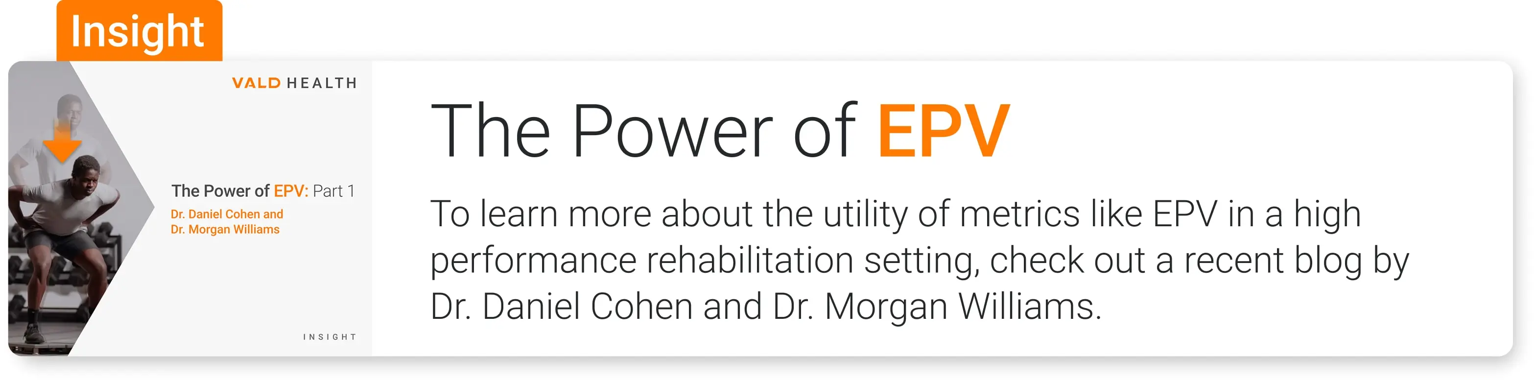 The Power of EPV Banner