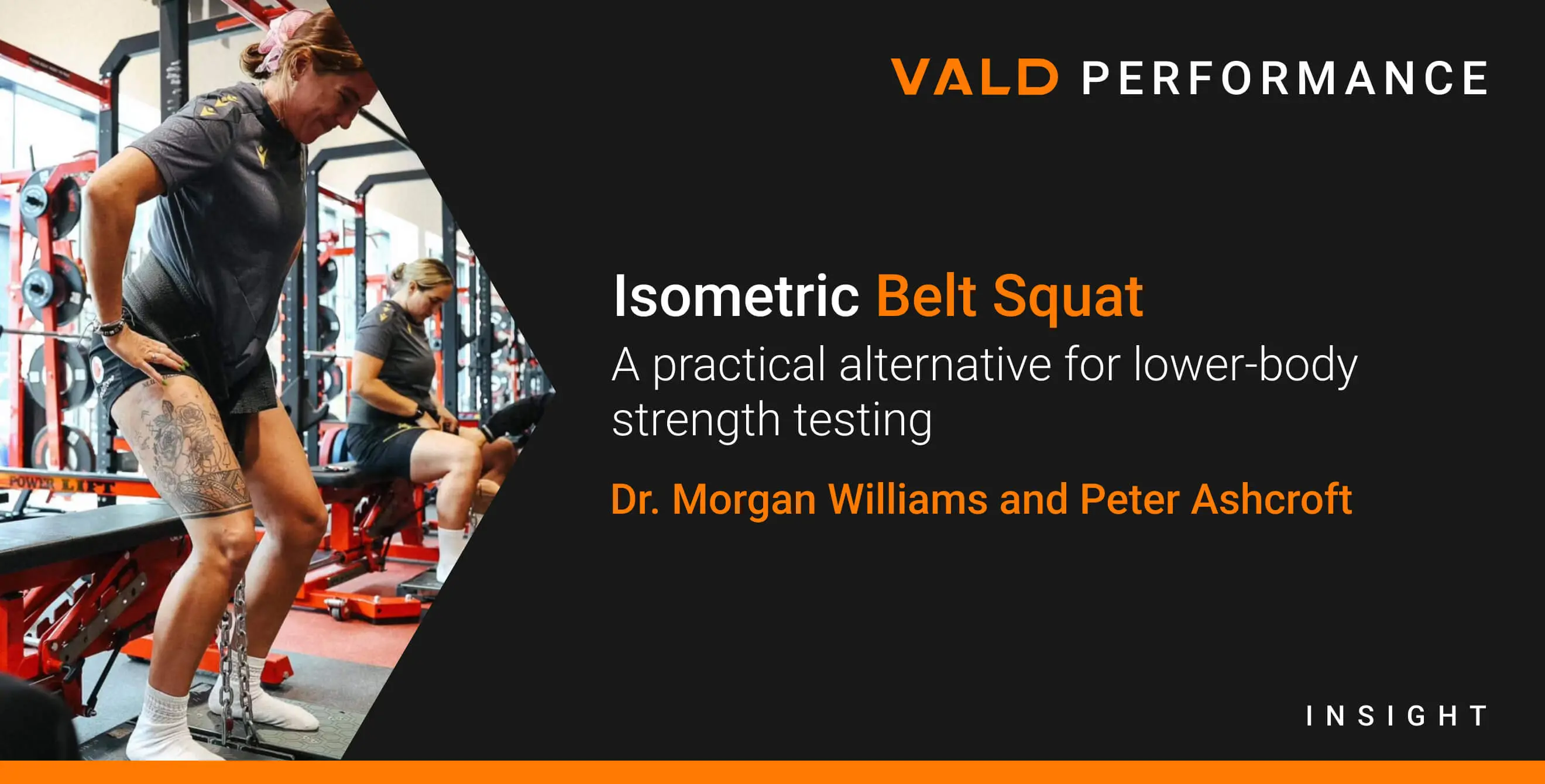 Isometric Belt Squat: A practical alternative for lower-body strength testing
