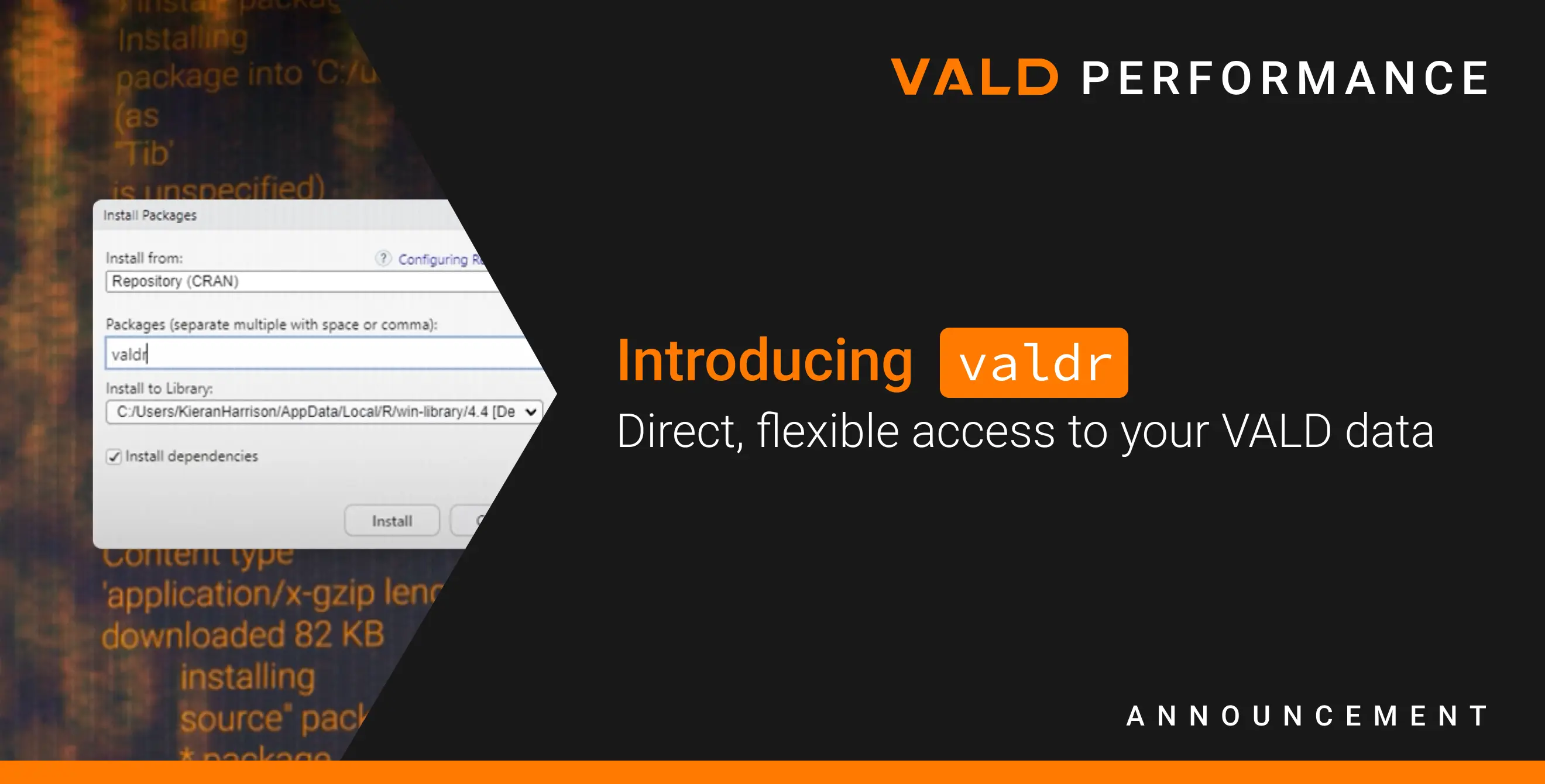 Introducing valdr – Direct, Flexible Access to Your VALD Data