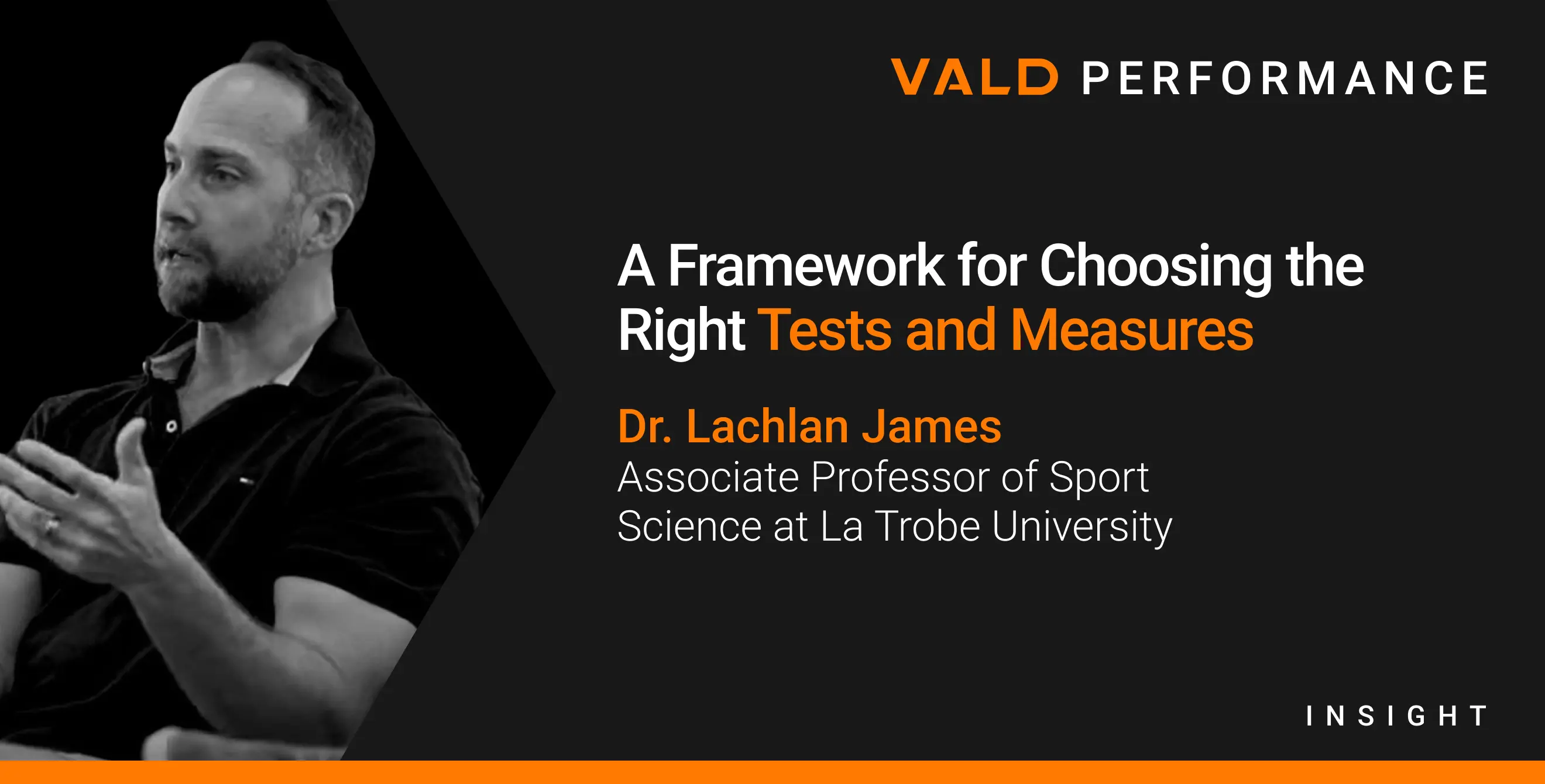 A Framework for Choosing the Right Tests and Measures