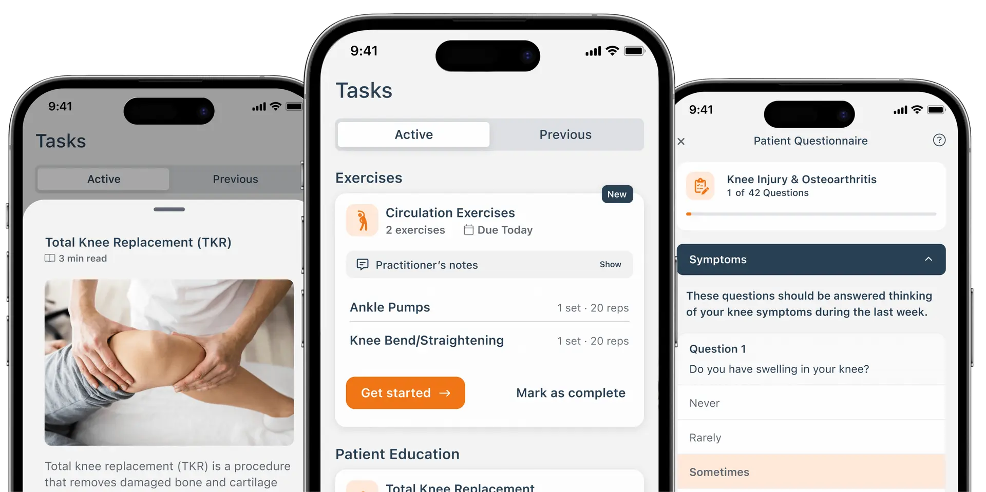 MoveHealth | Exercise prescription app for clinicians and patients